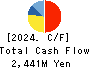 Maruchiyo Yamaokaya Corporation Cash Flow Statement 2024年1月期