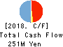 Commerce One Holdings Inc. Cash Flow Statement 2018年3月期