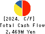 Keifuku Electric Railroad Co.,Ltd. Cash Flow Statement 2024年Mar期 Keifuku Electric Railroad Co.,Ltd. Cash Flow Statement 2024年3月期