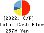 Dawn Corporation Cash Flow Statement 2022年5月期