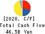 KOHNAN SHOJI CO.,LTD. Cash Flow Statement 2020年2月期