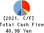 HOSHIZAKI CORPORATION Cash Flow Statement 2021年12月期