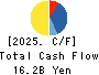 FUJI CORPORATION LIMITED Cash Flow Statement 2025年3月期