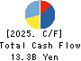 West Holdings Corporation Cash Flow Statement 2025年8月期