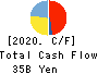 KYOEI STEEL LTD. Cash Flow Statement 2020年3月期