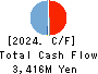Yashima & Co.,Ltd. Cash Flow Statement 2024年3月期