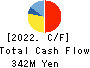 Internetworking & Broadband Consulting Cash Flow Statement 2022年9月期