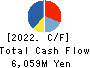 RENAISSANCE,INCORPORATED Cash Flow Statement 2022年Mar期 RENAISSANCE,INCORPORATED Cash Flow Statement 2022年3月期