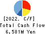 Shinki Bus Co., Ltd. Cash Flow Statement 2022年Mar期 Shinki Bus Co., Ltd. Cash Flow Statement 2022年3月期