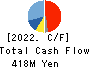 Nulab Inc. Cash Flow Statement 2022年Mar期 Nulab Inc. Cash Flow Statement 2022年3月期