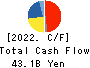 Lion Corporation Cash Flow Statement 2022年12月期
