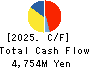 WDB HOLDINGS CO.,LTD. Cash Flow Statement 2025年Mar期 WDB HOLDINGS CO.,LTD. Cash Flow Statement 2025年3月期