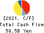 TOYO SUISAN KAISHA, LTD. Cash Flow Statement 2021年Mar期 TOYO SUISAN KAISHA, LTD. Cash Flow Statement 2021年3月期