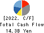 Mitsubishi Materials Corporation Cash Flow Statement 2022年3月期
