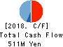 Temairazu, Inc. Cash Flow Statement 2018年Jun期 Temairazu, Inc. Cash Flow Statement 2018年6月期