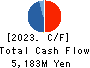 B-Lot Company Limited Cash Flow Statement 2023年12月期