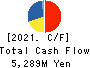 TOA CORPORATION Cash Flow Statement 2021年Mar期 TOA CORPORATION Cash Flow Statement 2021年3月期