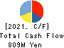 OXIDE Corporation Cash Flow Statement 2021年Feb期 OXIDE Corporation Cash Flow Statement 2021年2月期
