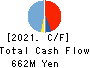 KYCOM HOLDINGS CO., LTD. Cash Flow Statement 2021年3月期