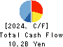 TOHOKUSHINSHA FILM CORPORATION Cash Flow Statement 2024年Mar期 TOHOKUSHINSHA FILM CORPORATION Cash Flow Statement 2024年3月期