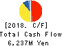 Nippon Piston Ring Co.,Ltd. Cash Flow Statement 2018年Mar期 Nippon Piston Ring Co.,Ltd. Cash Flow Statement 2018年3月期