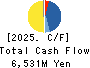 Fudo Tetra Corporation Cash Flow Statement 2025年Mar期 Fudo Tetra Corporation Cash Flow Statement 2025年3月期