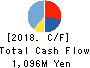 teno.Holdings Company Limited Cash Flow Statement 2018年Dec期 teno.Holdings Company Limited Cash Flow Statement 2018年12月期