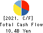 Meitetsu Transportation Co.,Ltd. Cash Flow Statement 2021年3月期