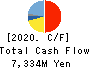 KYOKUTO SECURITIES CO.,LTD. Cash Flow Statement 2020年3月期