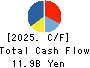 Mitsuboshi Belting Ltd. Cash Flow Statement 2025年Mar期 Mitsuboshi Belting Ltd. Cash Flow Statement 2025年3月期