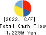 AXXZIA Inc. Cash Flow Statement 2022年Jul期 AXXZIA Inc. Cash Flow Statement 2022年7月期