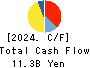 Sanyo Electric Railway Co.,Ltd. Cash Flow Statement 2024年Mar期 Sanyo Electric Railway Co.,Ltd. Cash Flow Statement 2024年3月期