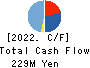adish Co.,Ltd. Cash Flow Statement 2022年12月期