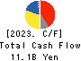 Mitsuboshi Belting Ltd. Cash Flow Statement 2023年3月期