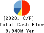 MITANI SEKISAN CO.,LTD. Cash Flow Statement 2020年3月期