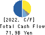 Japan Petroleum Exploration Co.,Ltd. Cash Flow Statement 2022年Mar期 Japan Petroleum Exploration Co.,Ltd. Cash Flow Statement 2022年3月期