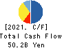 ES-CON JAPAN Ltd. Cash Flow Statement 2021年Dec期 ES-CON JAPAN Ltd. Cash Flow Statement 2021年12月期