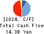 Shin Nippon Air Technologies Co.,Ltd. Cash Flow Statement 2024年Mar期 Shin Nippon Air Technologies Co.,Ltd. Cash Flow Statement 2024年3月期