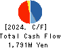 Advance Create Co.,Ltd. Cash Flow Statement 2024年9月期