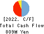 Twenty-four seven Inc. Cash Flow Statement 2022年11月期
