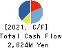 KYOSHIN Co.,LTD. Cash Flow Statement 2021年5月期