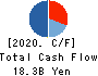 Japan Asset Marketing Co.,Ltd. Cash Flow Statement 2020年3月期