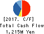 Ray Corporation Cash Flow Statement 2017年2月期
