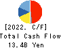 FANCL CORPORATION Cash Flow Statement 2022年3月期