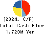 KANEMITSU CORPORATION Cash Flow Statement 2024年3月期