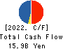 YAHAGI CONSTRUCTION CO.,LTD. Cash Flow Statement 2022年Mar期 YAHAGI CONSTRUCTION CO.,LTD. Cash Flow Statement 2022年3月期