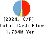 FRONTEO,Inc. Cash Flow Statement 2024年3月期