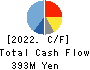 ZAPPALLAS,INC. Cash Flow Statement 2022年4月期
