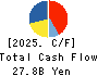FUJI CORPORATION Cash Flow Statement 2025年Mar期 FUJI CORPORATION Cash Flow Statement 2025年3月期
