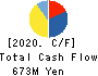 Japan Hospice Holdings Inc. Cash Flow Statement 2020年Dec期 Japan Hospice Holdings Inc. Cash Flow Statement 2020年12月期